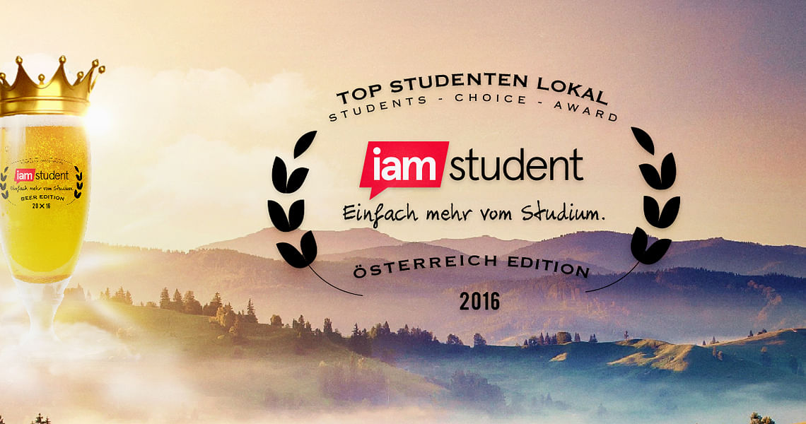 iamstudent.at sucht das beliebteste Studentenlokal Österreichs!