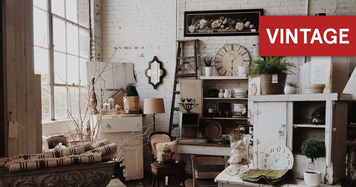 Viel wohnen für wenig Geld: Der Vintage-Fan