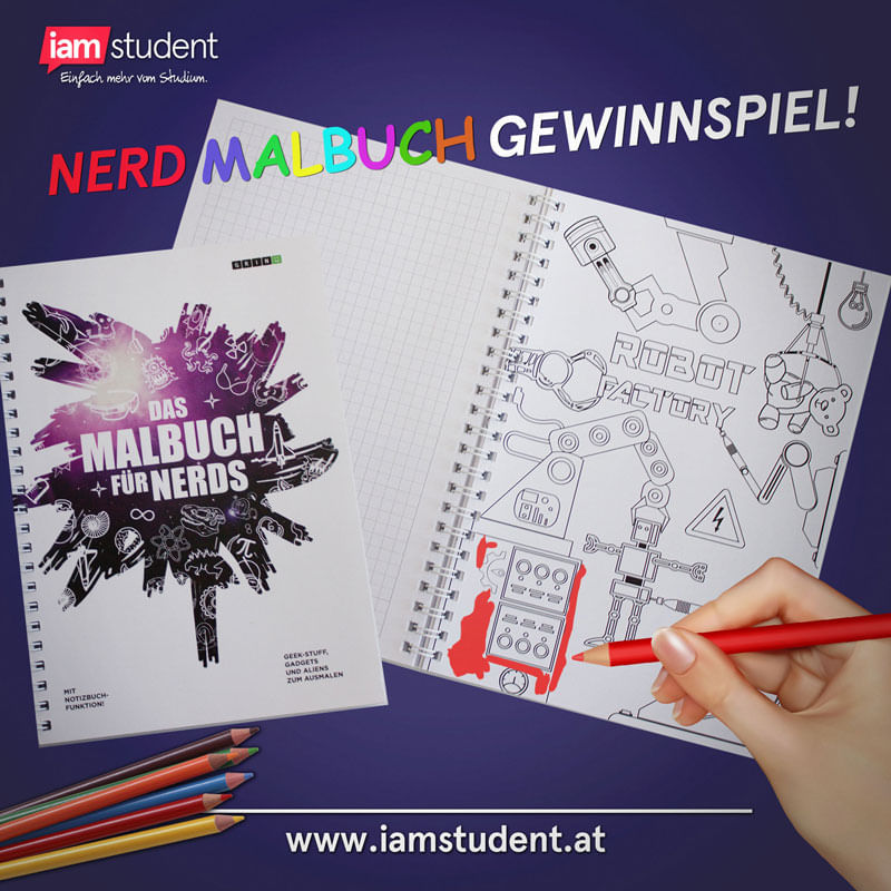 Malbuch für Nerds