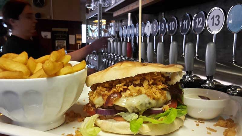 Burger in Wien