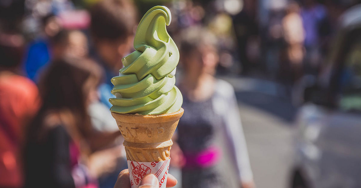 Eis in Wien