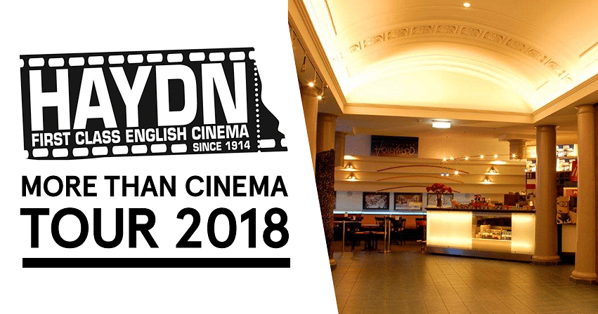 Let us entertain you: Die Haydn MORE THAN CINEMA TOUR 2018.