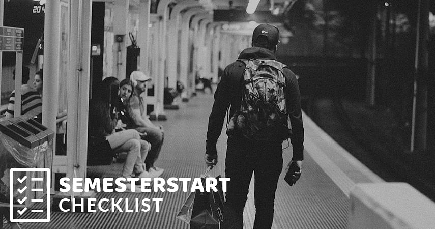 Semesterstart-Checkliste by iamstudent: Wissenswertes rund um deine Mobilität.