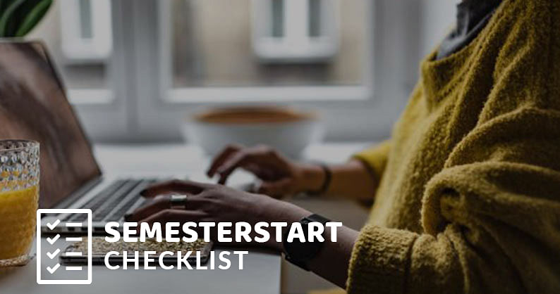 Semesterstart-Checkliste by iamstudent: Internet, Telefon, Strom & Technik!