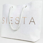 Strandtasche mit Siesta-Print zum Schnäppchenpreis!