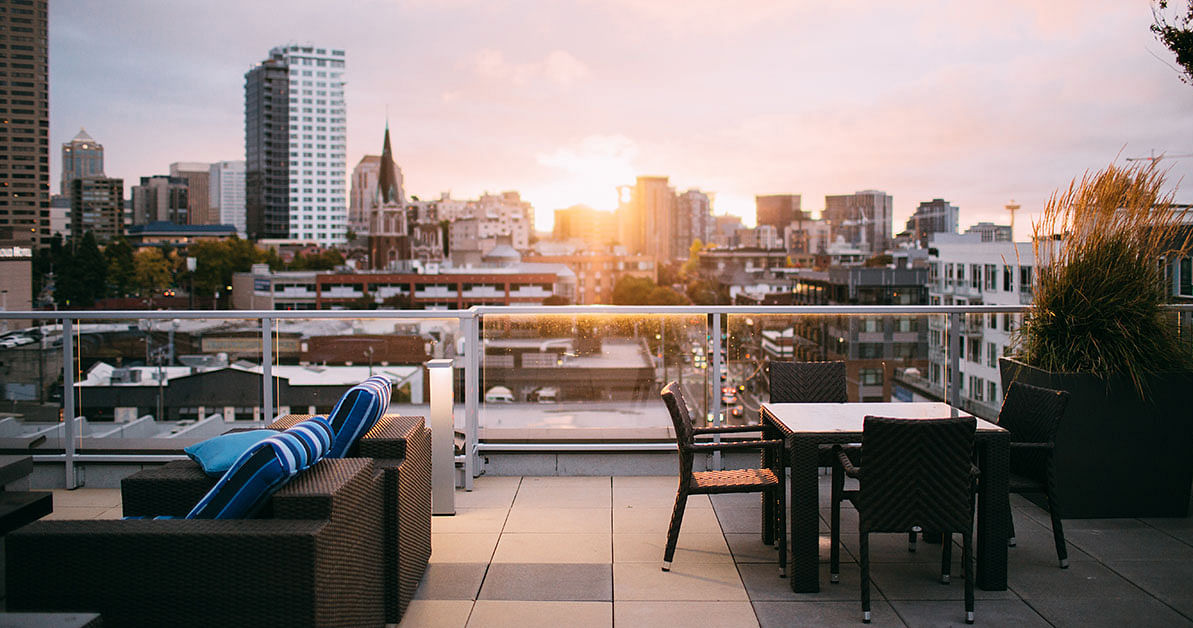 Rooftopbars in Wien: Feierabend mit Ausblick.