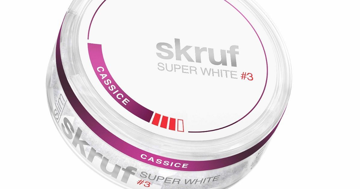 skruf SUPER WHITE: Tabakfreie Nikotinbeutel als rauchfreie Alternative.