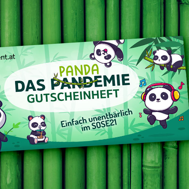 PANDAMIE Gutscheinheft