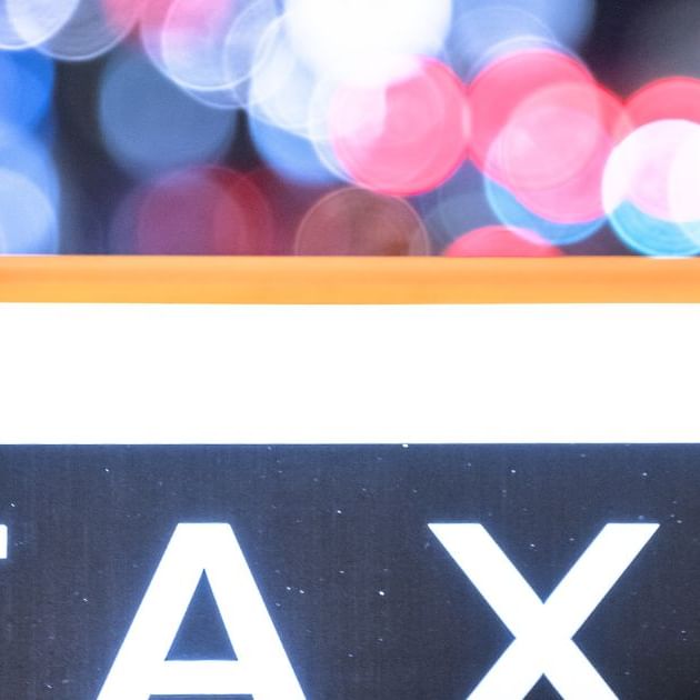 Mit dem Taxi 40100 unterwegs