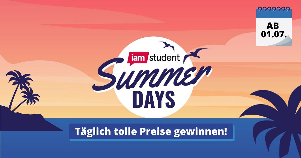 iamstudent Summer Days 2024: Jeder Tag ein Gewinn!