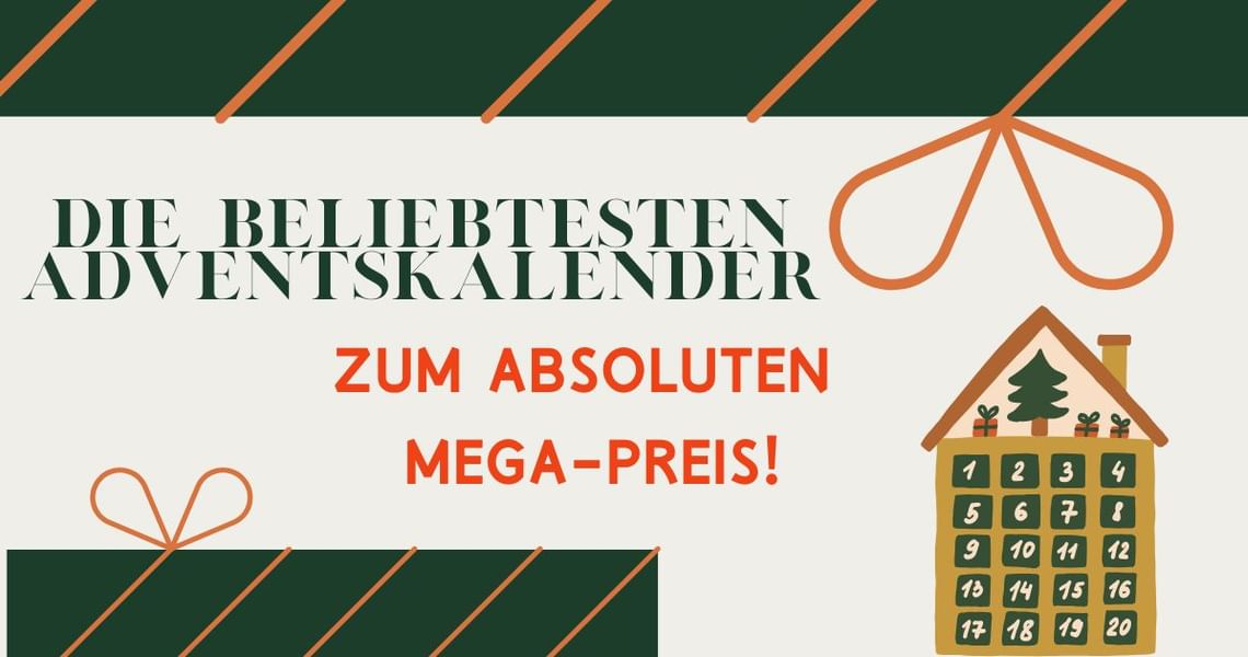 Top Adventskalender mit Extra-Ersparnis – nur bei uns!
