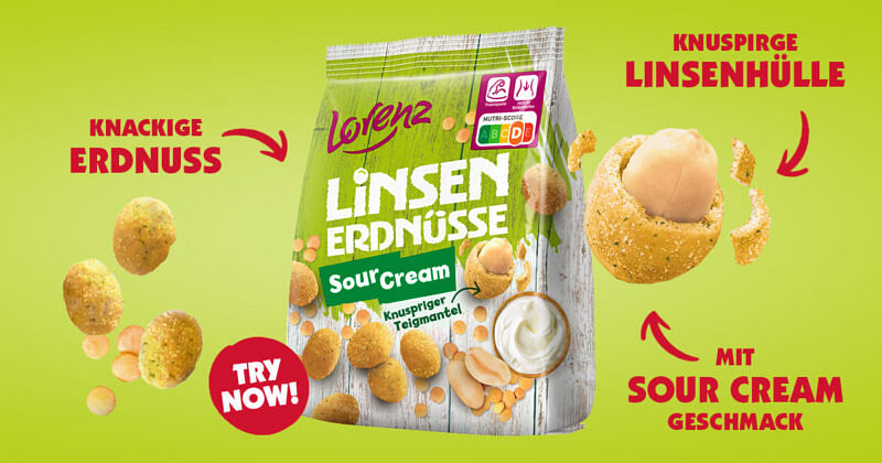 Lorenz Produkttester:in - teste den leckeren neuen Snack!