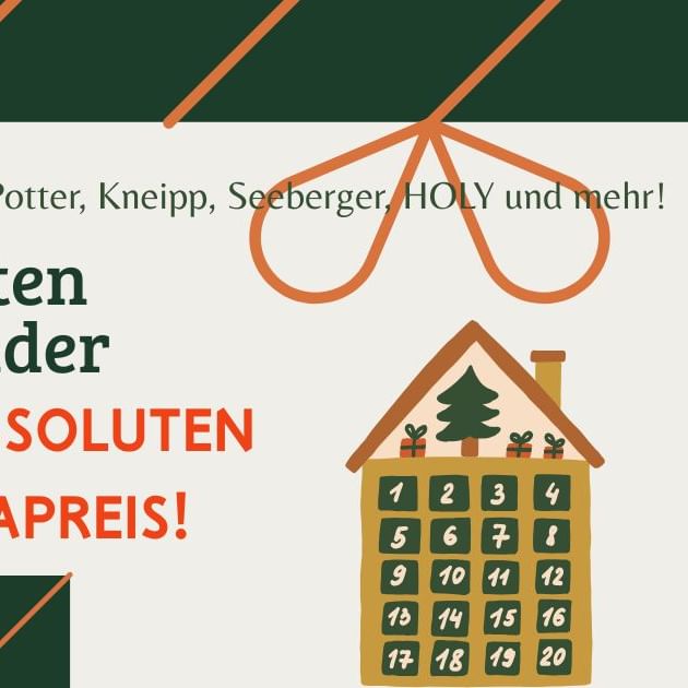 Adventskalender mit Studentenrabatt