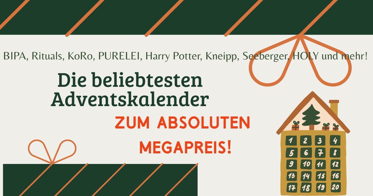 Adventskalender mit Studentenrabatt